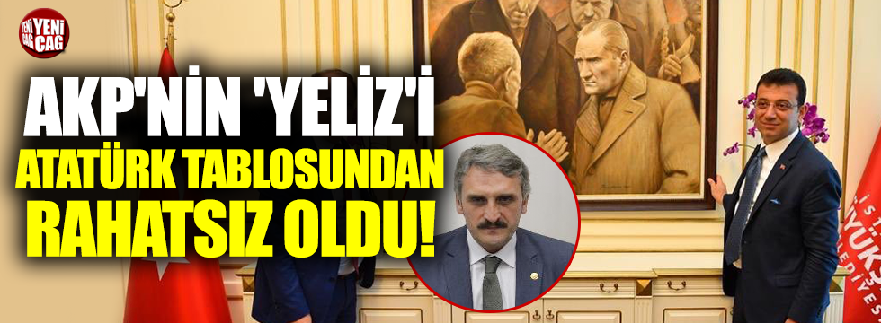 AKP'nin 'Yeliz'i Atatürk tablosundan rahatsız oldu