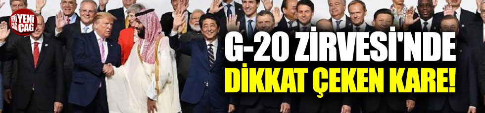 G-20 Zirvesi'nde dikkat çeken kare!