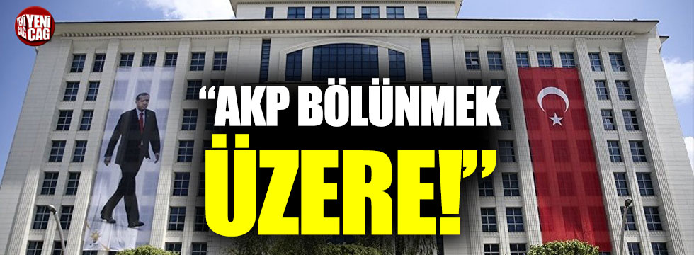 Rahmi Turan: “AKP bölünmek üzere”