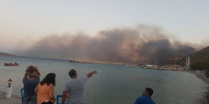 Datça'daki yangında son durum