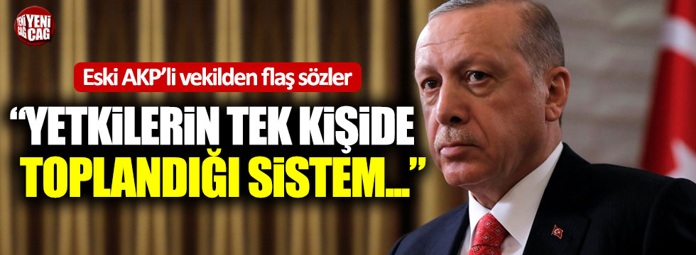 AKP'li Metiner: "Yetkilerin tek kişide toplandığı sistem asla sağlıklı çalışmaz"