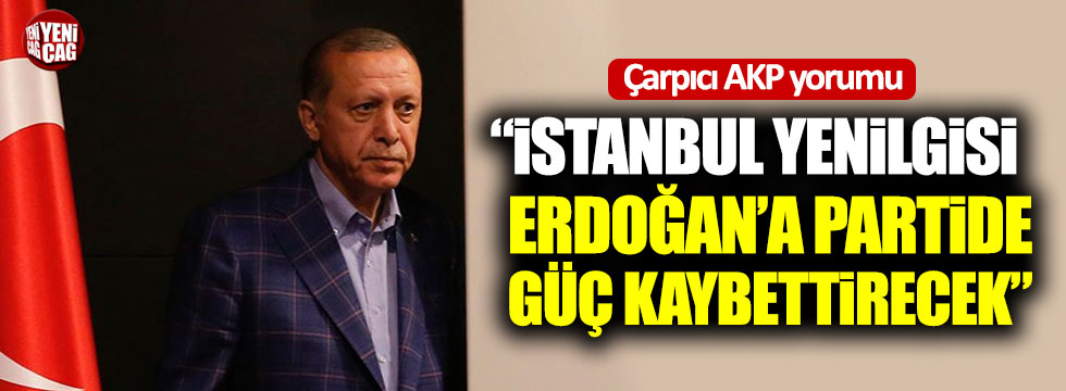Yetkin: "İstanbul yenilgisi Erdoğan'a parti üzerinde güç kaybettirecek"