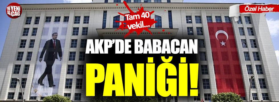 AKP’de Babacan paniği