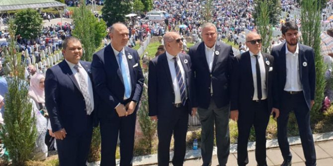 İYİ Parti heyeti Srebrenica katliamı anma törenlerinde