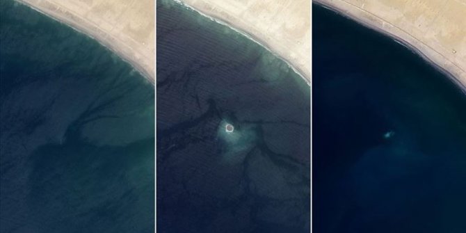 Pakistan'da ada kayboldu
