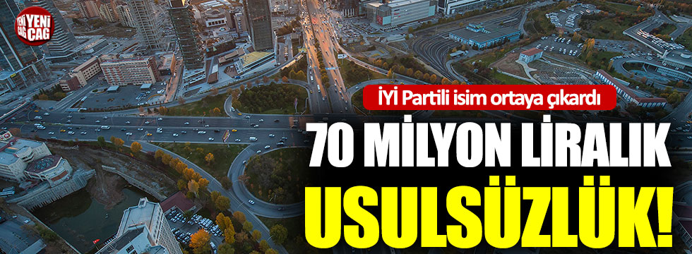 Ankara’da geçmiş döneme ait 70 milyon liralık usulsüzlük