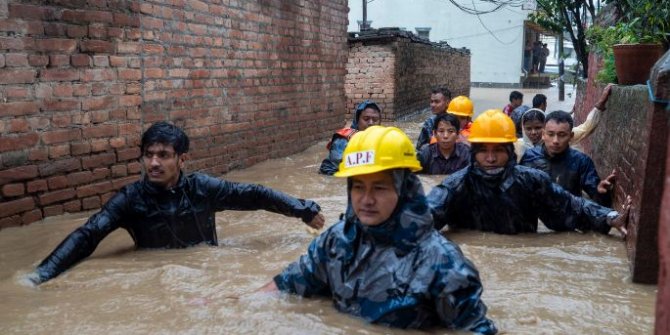 Nepal'de muson yağışlarında 65 kişi hayatını kaybetti