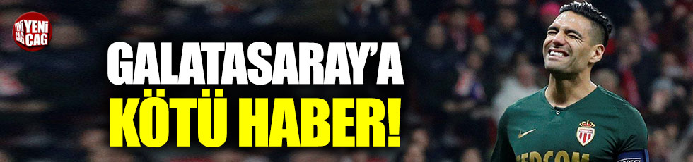 Galatasaray’a kötü haber: Falcao’ya Inter talip oldu