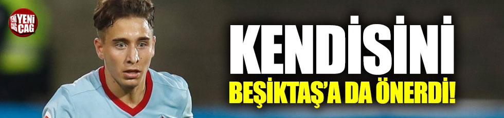 Emre Mor kendisini Beşiktaş'a da önerdi
