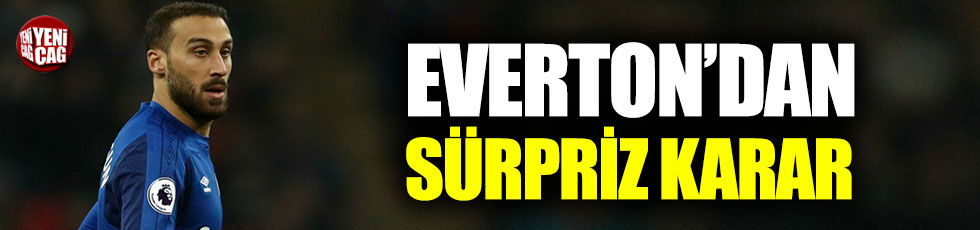 Everton'da sürpriz Cenk Tosun kararı