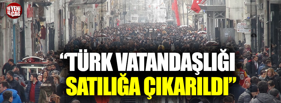 İlay Aksoy: “Türk vatandaşlığı satılığa çıkarıldı”