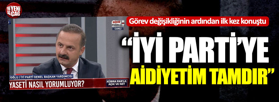 Görev değişikliğinin ardından Yavuz Ağıralioğlu'ndan açıklama