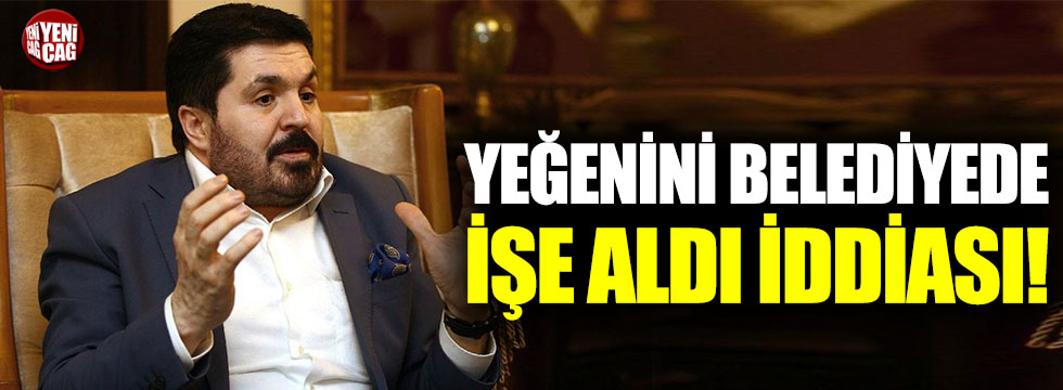 AKP’li Savcı Sayan yeğenini özel kalemi olarak işe aldı iddiası