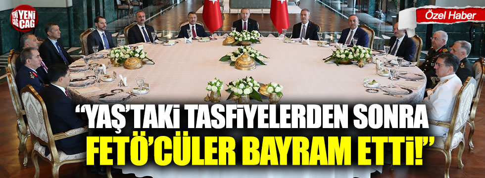 Türker Ertürk: "YAŞ'taki tasfiyelerden sonra FETÖ'cüler bayram etti!"