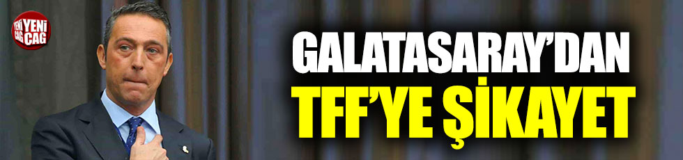 Galatasaray'dan TFF'ye Ali Koç şikayeti