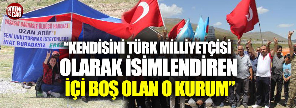 Erciyes'te Türk Kurultayı yapıldı
