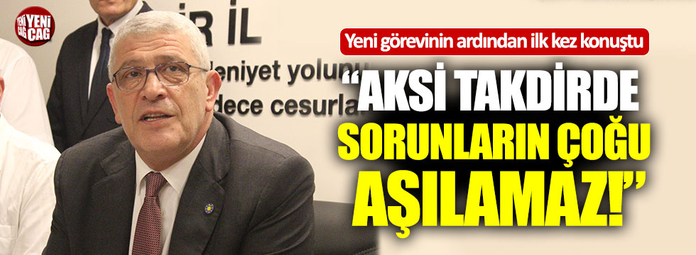 Dervişoğlu yeni görevin ardından ilk kez konuştu