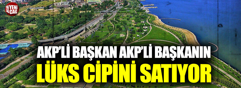 AKP’li başkan AKP’li başkanın lüks cipini satıyor