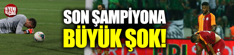 Denizlispor - Galatasaray 2-0 (Maç özeti)