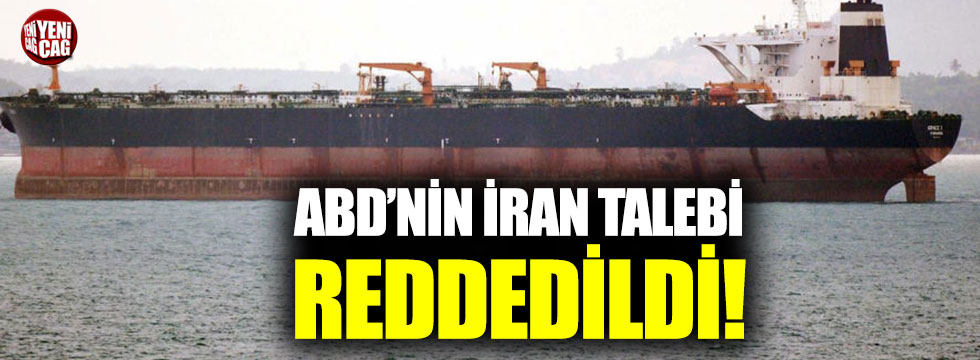 Cebelitarık, ABD’nin İran talebini reddetti
