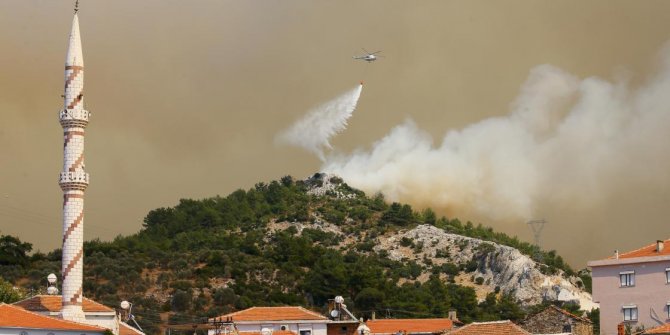 İzmir'deki yangın iki ilçeye daha sıçradı