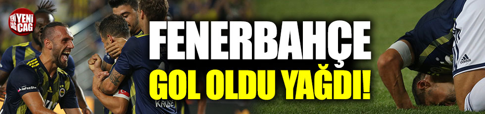 Fenerbahçe-Gazişehir Gaziantep 5-0 (Maç özeti)