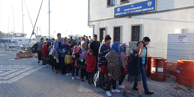 Çanakkale'de 274 düzensiz göçmen yakalandı