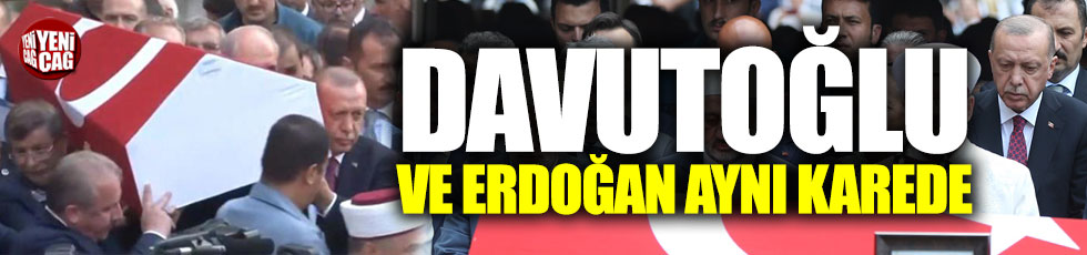 Davutoğlu ve Erdoğan bir araya geldi