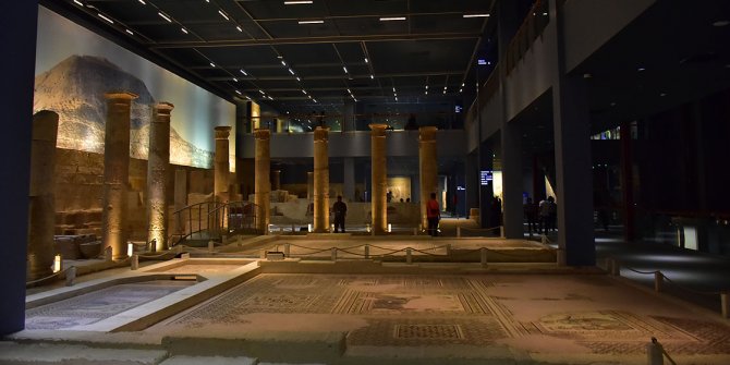 Zeugma Mozaik Müzesi'ne, ziyaretçi akını