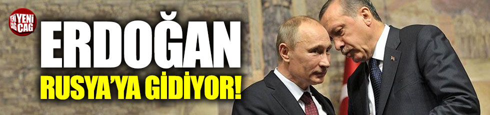 Erdoğan Moskova'ya gidiyor