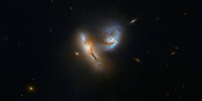 NASA'dan 'dans halindeki galaksi' paylaşımı