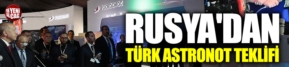Rusya'dan Türk astronot teklifi