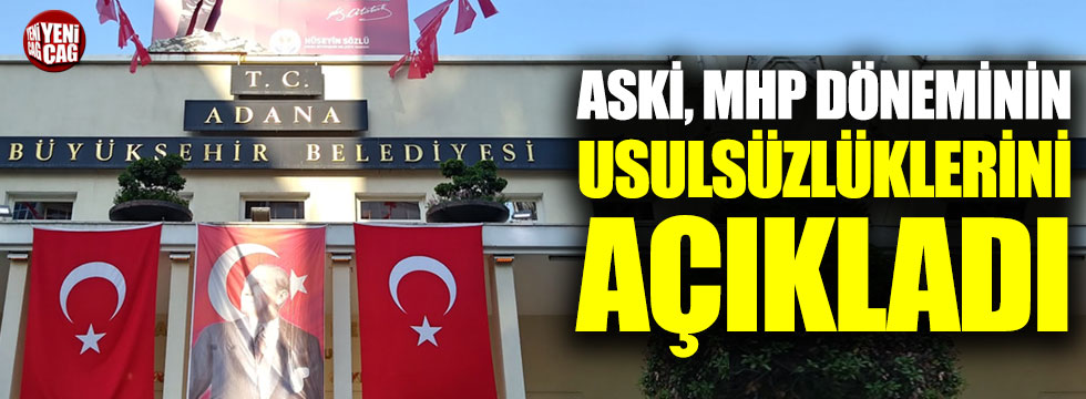 Adana'da MHP döneminin israf faturası açıklandı