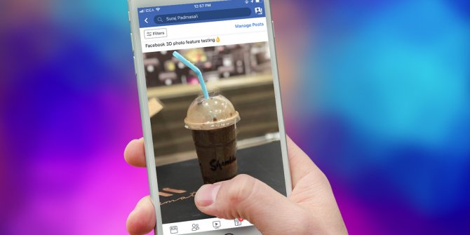 Facebook'un Android sürümüne '3D Fotoğraflar' özelliği