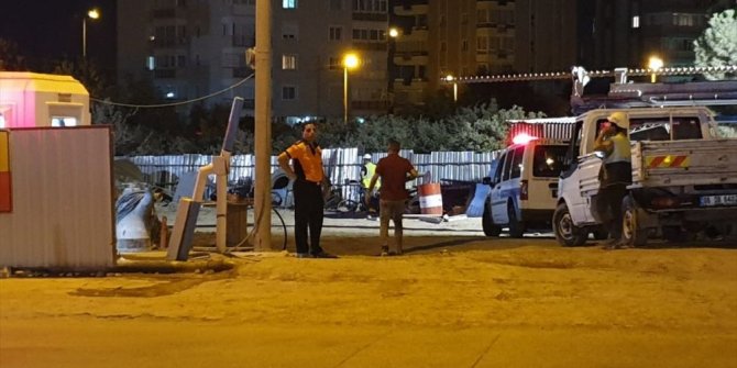 İzmir Narlıdere'de metro inşaatında kaza: 1 işçi öldü