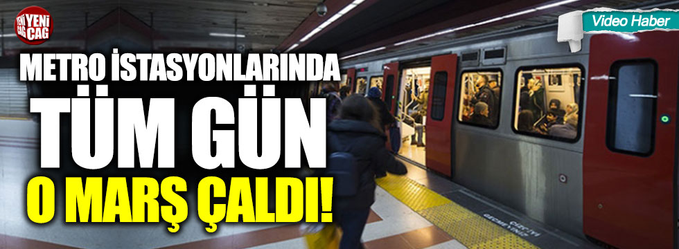 Ankara metrosundan "Ankara'nın taşına bak"