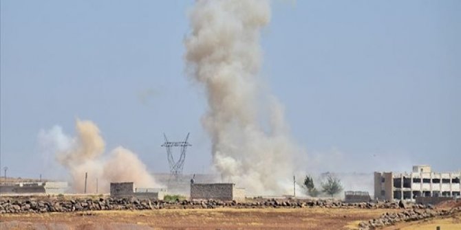 Terör örgütü YPG/PKK Azez’e saldırdı
