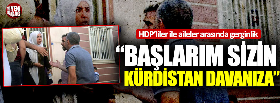 Çocuklarının dağa kaçırıldığını söylediler: HDP önünde oturma eylemi