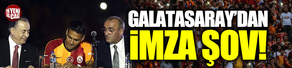 Galatasaray yeni transferleri taraftarla buluştu