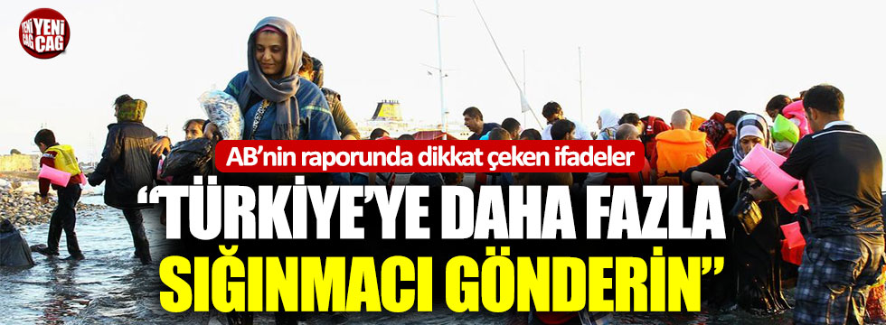 AB’den Yunansitan’a: “Türkiye’ye daha fazla sığınmacı gönderin”