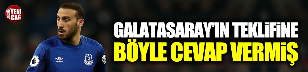 Cenk Tosun Galatasaray'ın transfer teklifini reddetmiş
