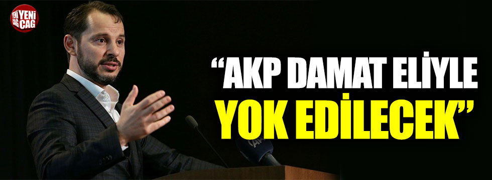 Ahmet Sefer Üstün: “AKP damat eliyle yok edilecek”