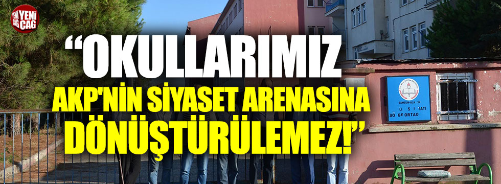 AKP'li vekillerin mesajları okullarda okutulacaktı