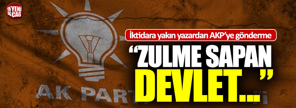 Abdurrahman Dilipak'tan Erdoğan ve AKP'ye göndermeler