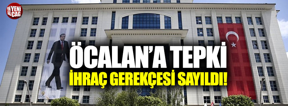 Öcalan’ın TRT’ye çıkmasına tepki AKP’den ihraç gerekçesi sayıldı!