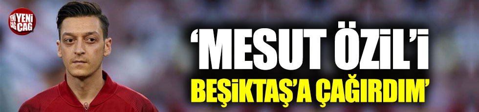 Elneny: Mesut Özil'i de Beşiktaş'a çağırdım