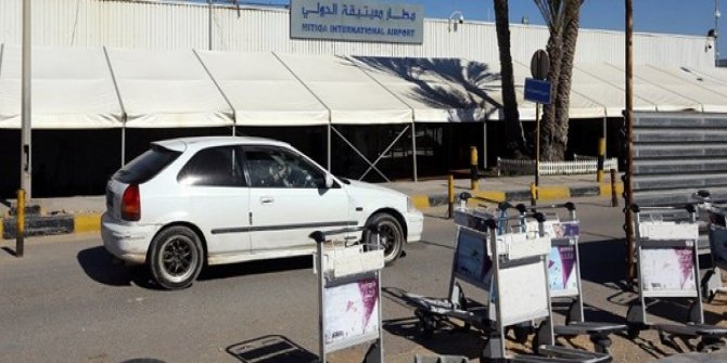 Libya'da uluslararası havalimanına saldırı