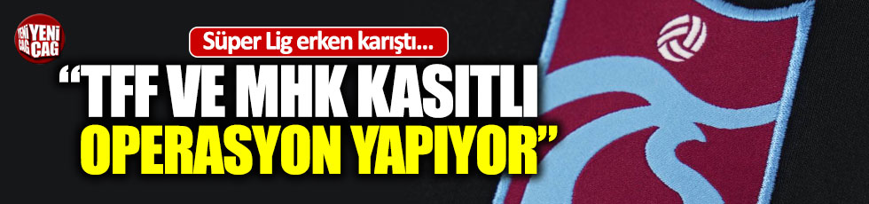 Trabzonspor'dan zehir zemberek açıklama; "Haddini bilsin"