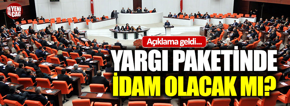 AKP'den yargı paketi açıklaması