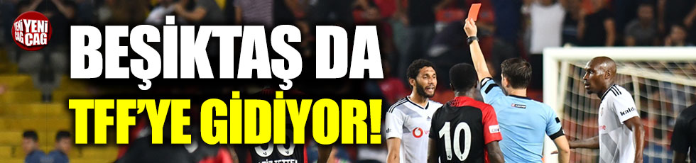 TFF'ye bir kural hatası başvurusu da Beşiktaş'tan